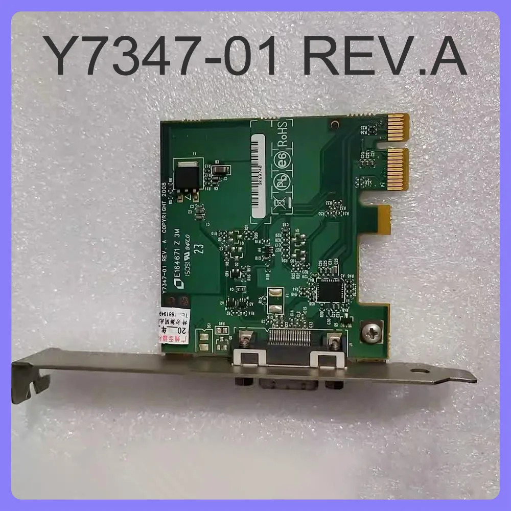 Matrox Y7347-01 REV.A PCIEMXO2 미니 고화질 비디오 비인코딩 카드