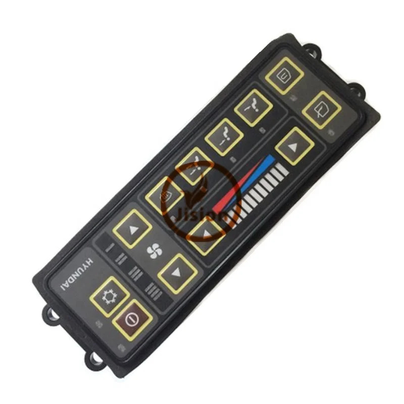 JISION 부품 굴삭기 Ac 컨디셔닝 패널 R140W-7 R110-7A R140LC-7 R160LC-7 AC 컨트롤 어셈블리 11N6-90031