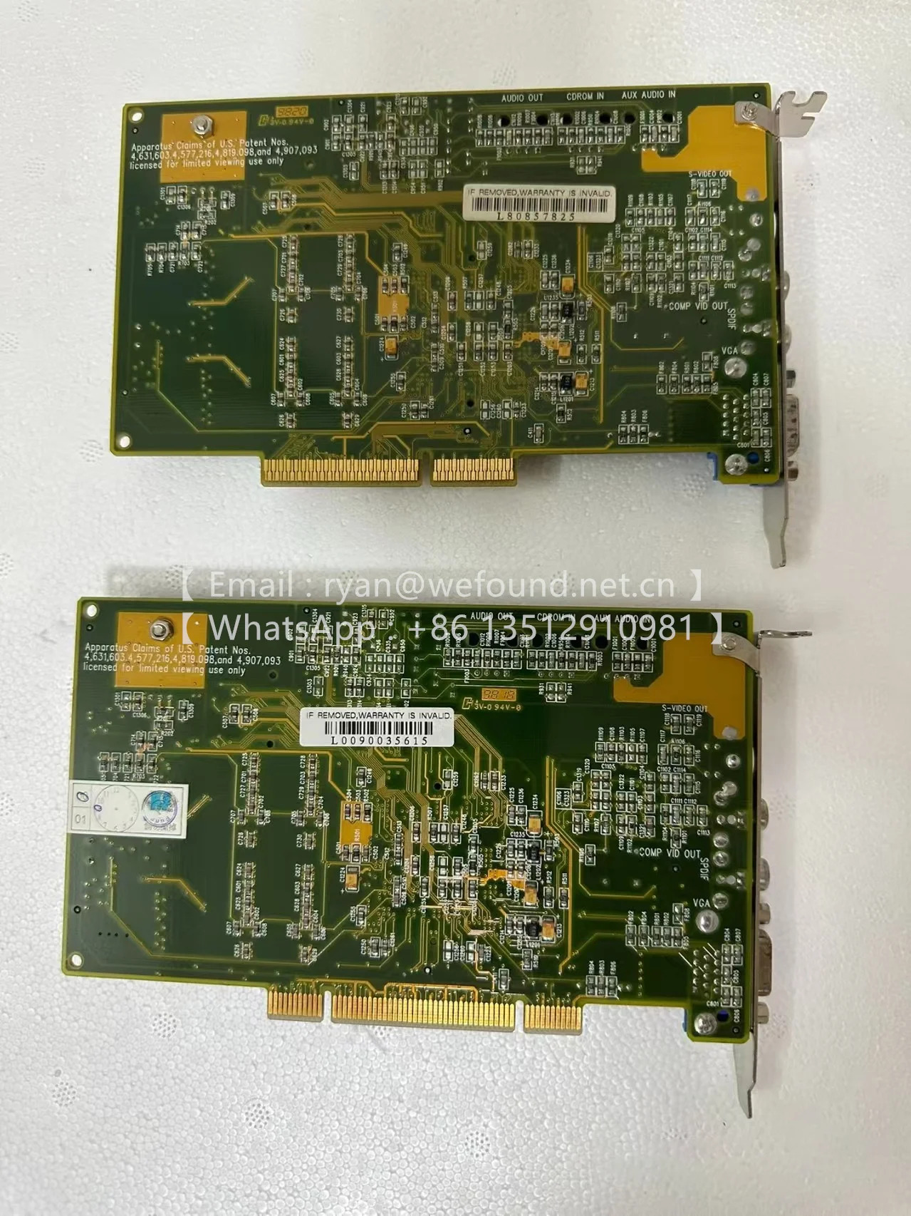 Leadtek WinFast 3D S800 AGP PCI 디스플레이 카드용