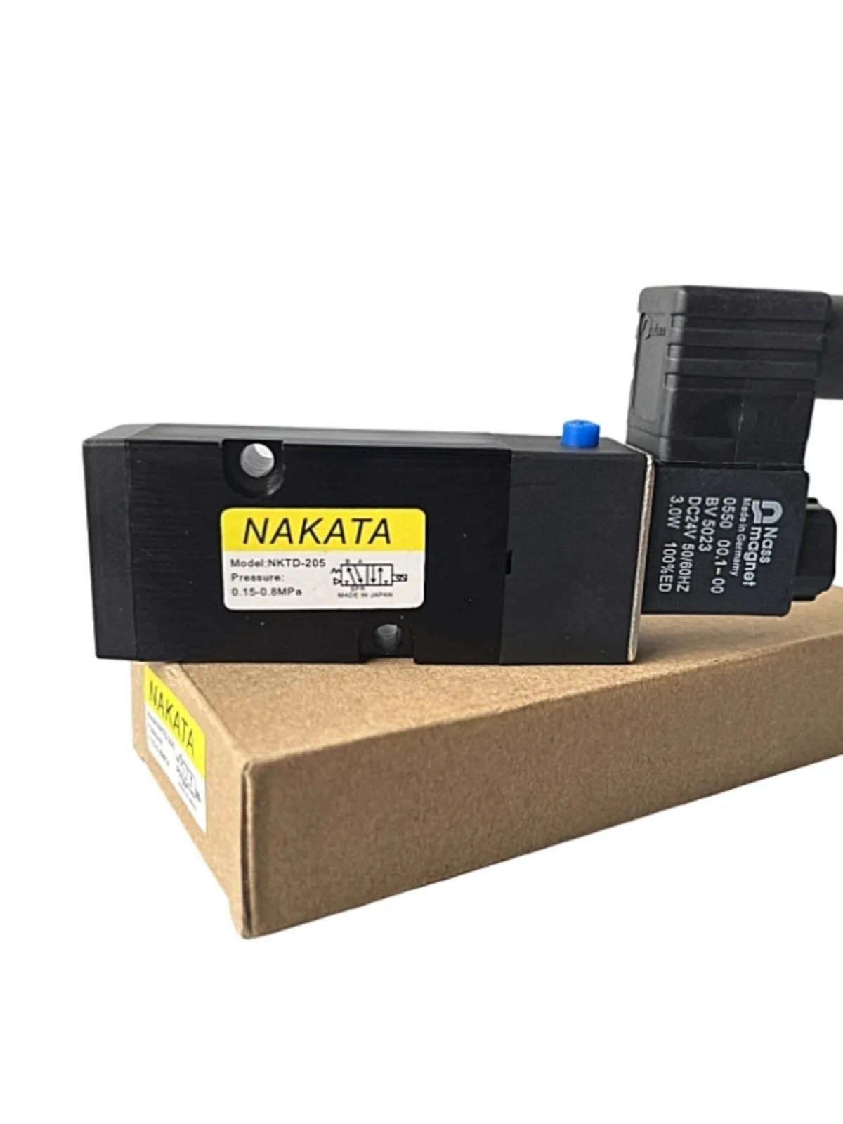 NAKATA 공압 솔레노이드 밸브 NKTD-205 NKTD-203 AC220V AC110V DC24V