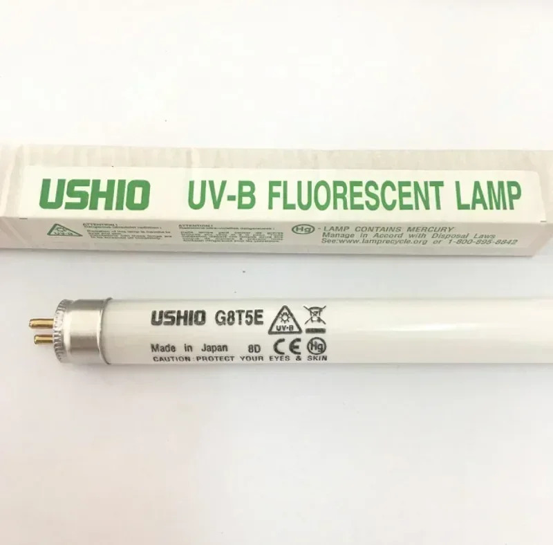 USHIO G8T5E 램프 8W UVB 302nm 304 306nm UVP 젤 이미징