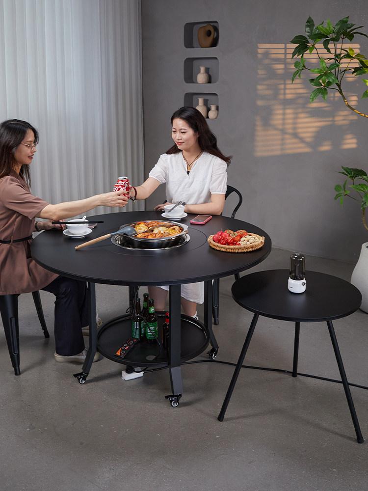 테이블 식탁 바베큐 야외용 탁자 다이닝 발코니 정원 피크닉 캠핑 베란다 바비큐 - 상세 이미지 5