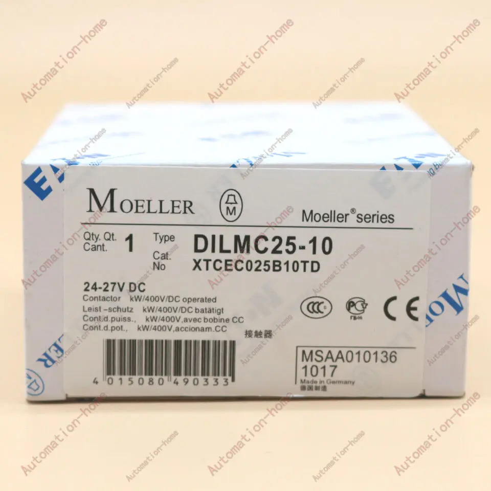 이튼 DILMC25-10 RDC24 24-27V 몰러 접촉기 신