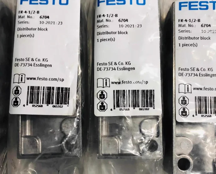 FESTO 블록 FR-4-1 2-B 6704 신