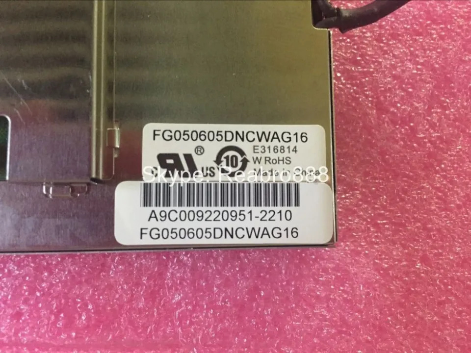 FG050605DNCWAGL2 FG050605DNCWBGL4 FG050605DNCWAG16 5.6 인치 LCD 스크린 TYPE-39 섬유 접합 기계용