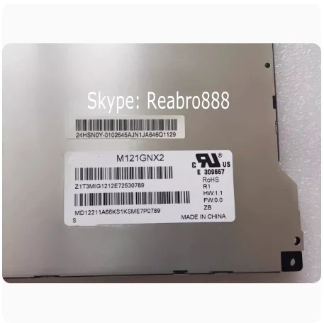 TFT WLED LCD 화면 디스플레이 M121GNX2 R1 12.1 인치 1024x768