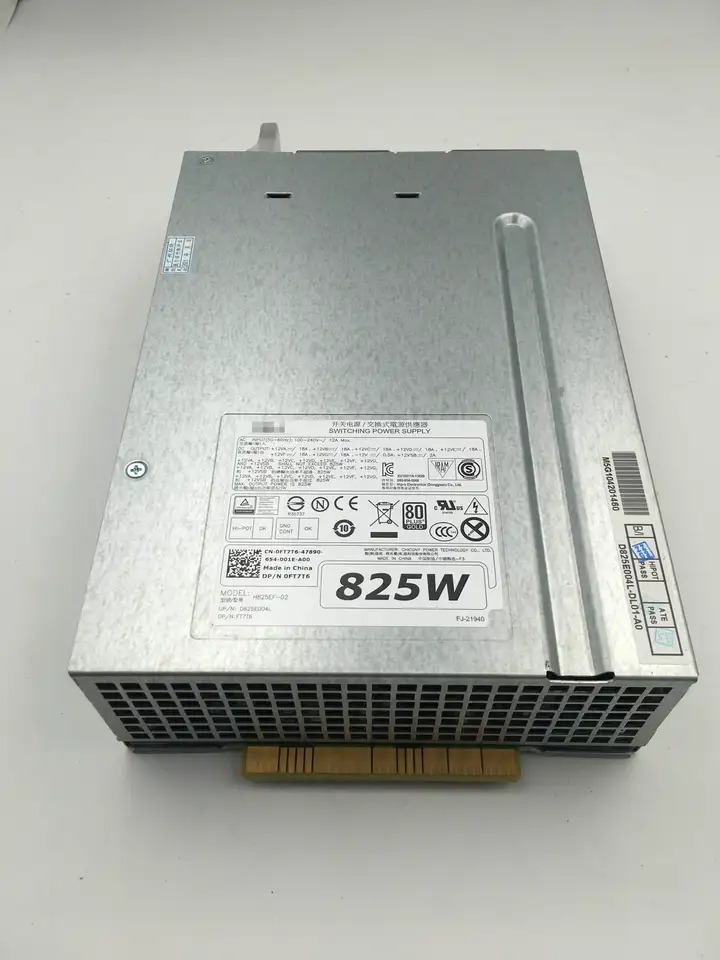 H825EF-02 서버 전원공급장치 DELL T7910 T7810 T7610 T5810 825W