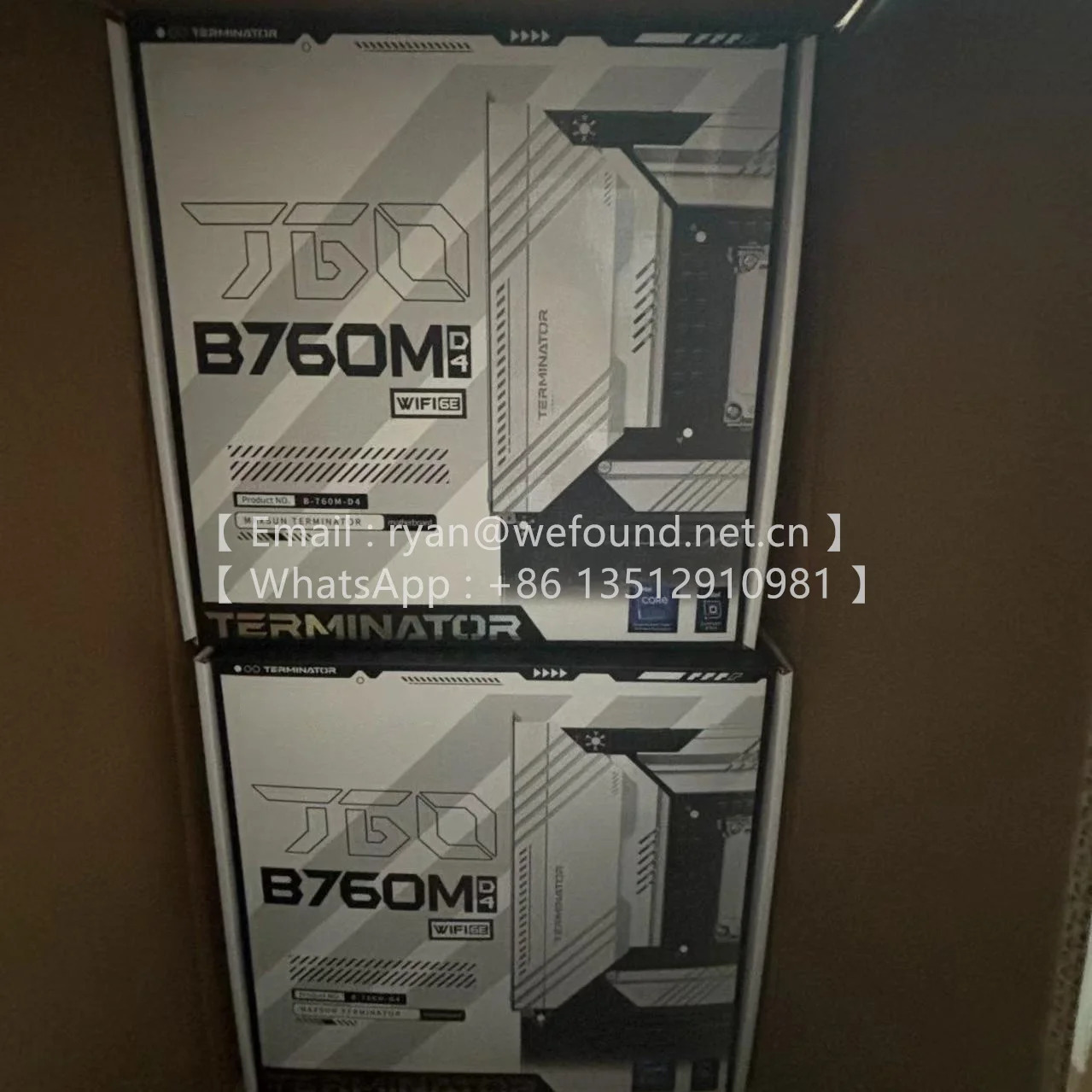 MAXSUN 마더보드터미네이터 B760M D4 WiFi WiFi6E ICE AX211 D5 WIFI AX101 WIFI6E