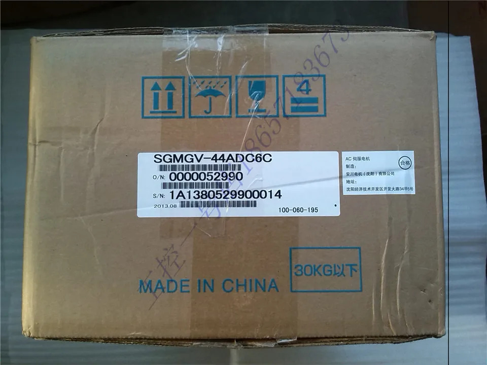 Yaskawa 서보모터 4.4KW SGM호환GV-44ADC61 드라이버 SGDV-330A01A 신