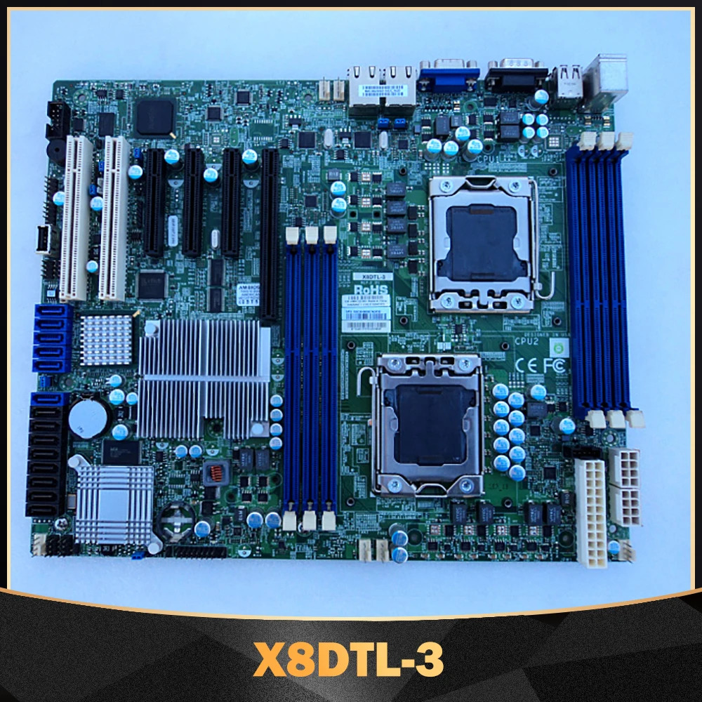 Supermicro X8DTL-3서버 마더보드 DDR3 SATA2 PCI-E 2.0 Xeon 프로세서 5600/5500 시리즈