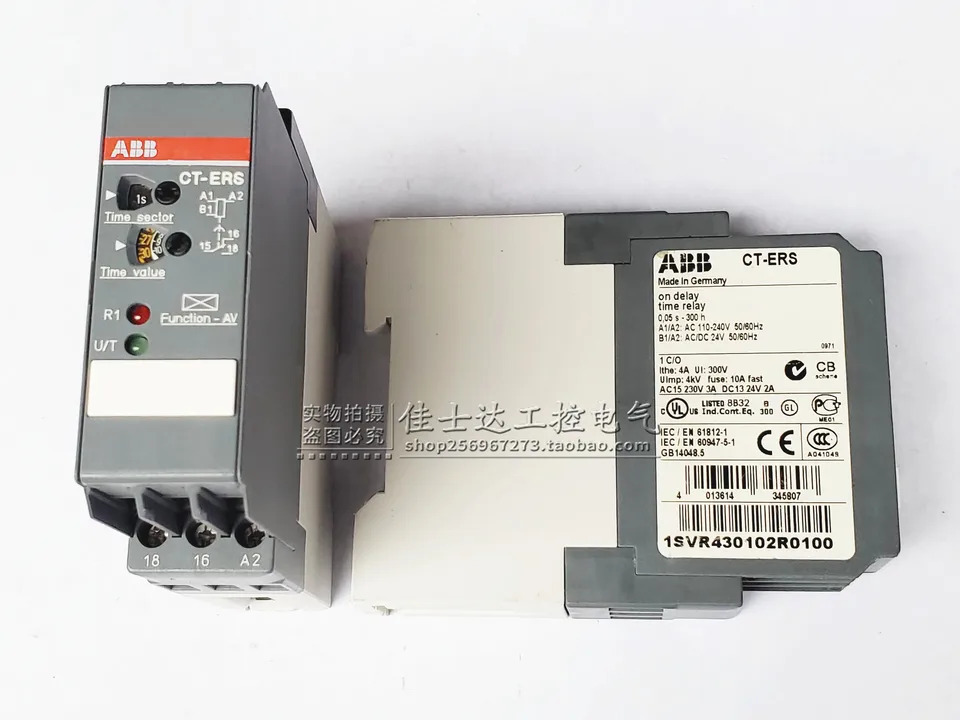 CT-ERS 오리지널 ABB 타임 릴레이 1SVR430102R0100