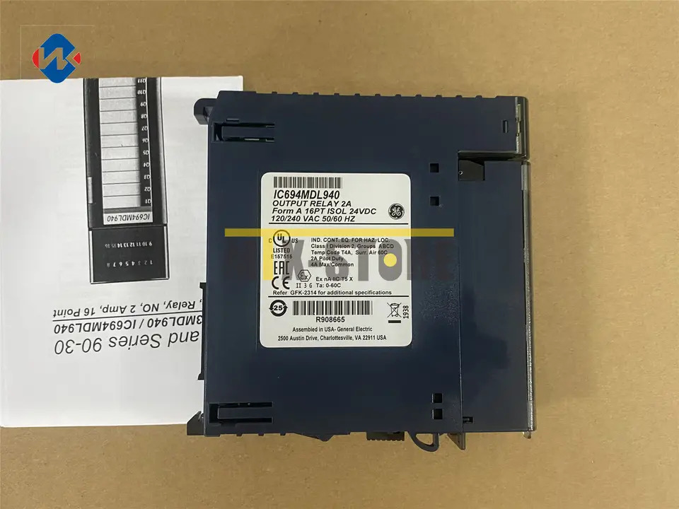 GE Fanuc 출력 릴레이 모듈 IC694MDL940신