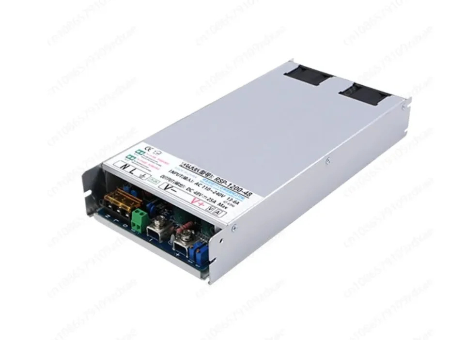 고출력 PFC 조정 가능스위칭 전원공급장치 RSP-1000-48 통신 1U 24V 36V 60V 110V 1000W