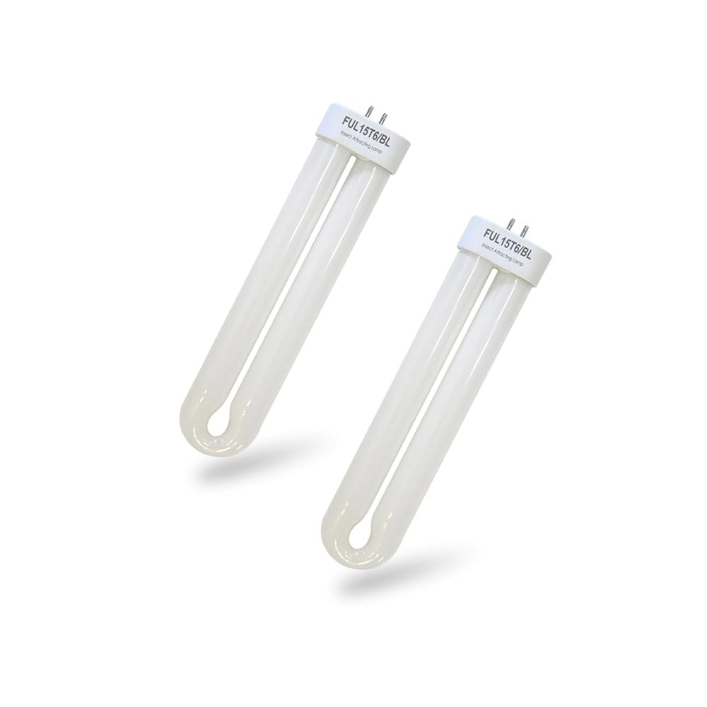 15W BF35 교체용 블랙 전구, 플로우트론 BK-15D, BF-35C, 스팅어 U /V15, FP15, TZ15, BB-15WHT, 모양 트윈 튜브 T6 T8 T9 FUL15W - 상품 이미지