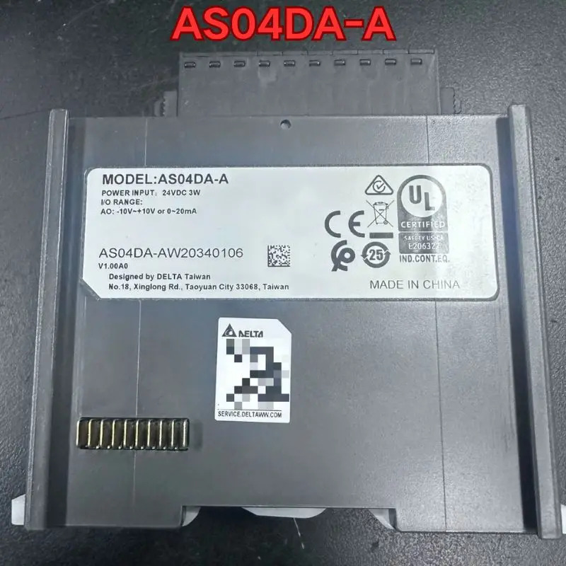 리퍼 PLC 모듈 AS04DA-A 기능 정상