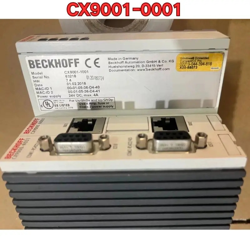 리퍼 PLC 모듈 CX9001-0001 기능 정상