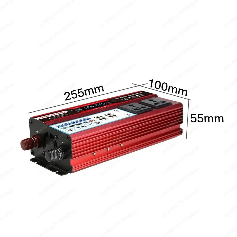 크로스보더2000W 인버터 자동차 DC 전력 컨버터 4USB 고속 충전