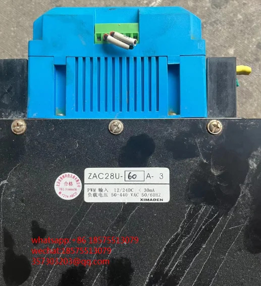 XIMADEN ZAC28U-SERIES 3상제로 사이클 전원 조절기