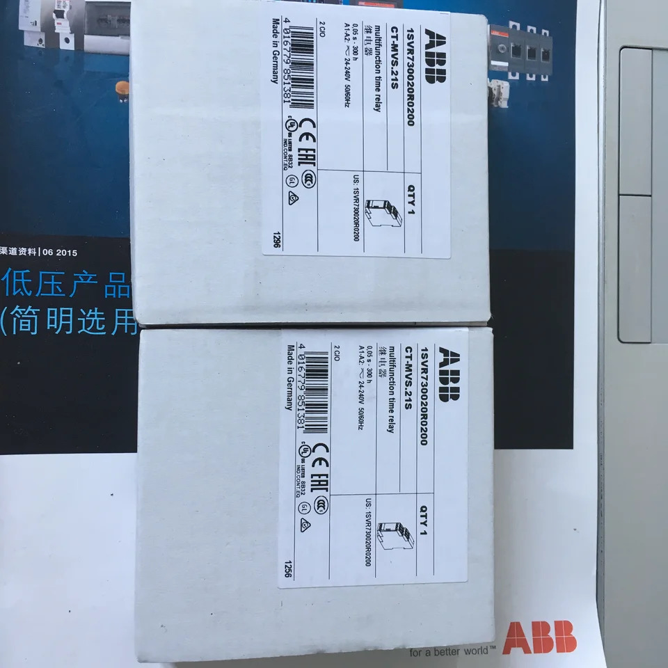 ABB 3상모니터링 시릴레이 CT-MVS.21S 2c/o 24-240V AC/DC 신