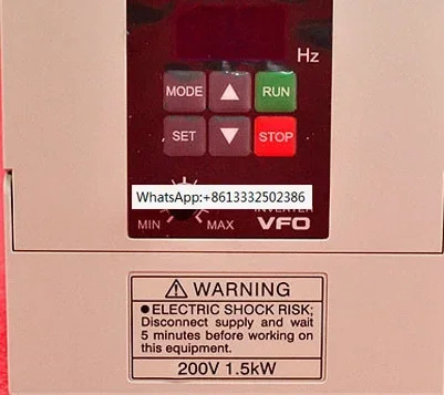 인버터 BFV00152GK 220V 1.5KW