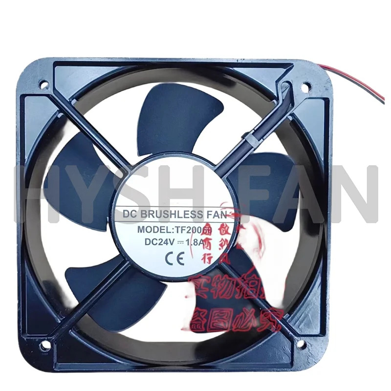 브러시리스 DC 냉각팬 TF20060 DC24V 1.8A 20060