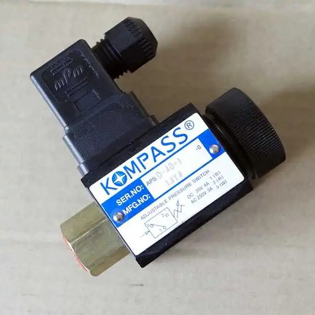 KOMPASS SER.NOAPSD-40-1 조절 가능압력 스위치 DC30V 4A AC250V 3A APSD-40-1