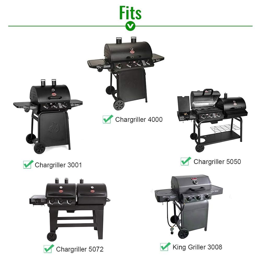 Chargriller 5050, 3001, 3008, 3030, 4000, 5252, 5650용 그릴 부품, King Griller 쉴드 텐트 디플렉터용 열판 교체 부품 - 상세 이미지 3
