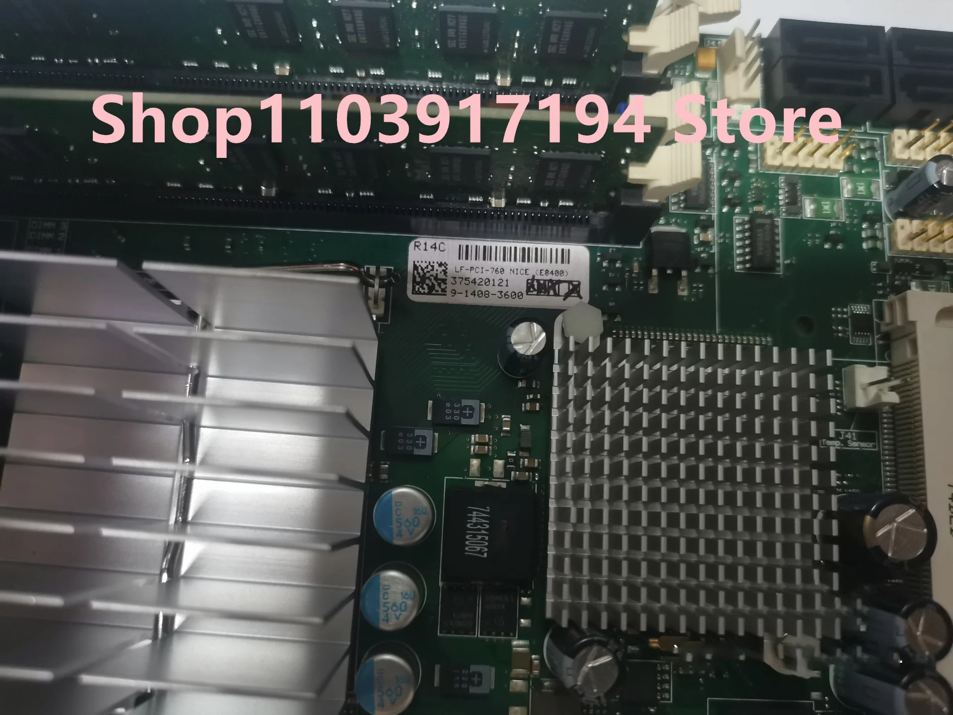 산업컴퓨터 장비 마더보드 CPU Kontron LF-PCI-760 NICE E8400