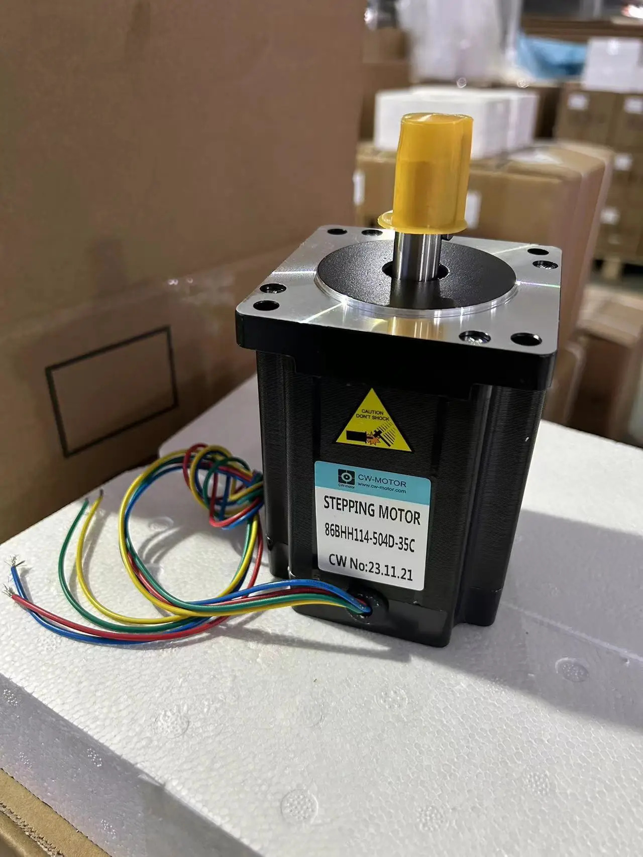 CW-모터 스테핑 모터 86BHH114-504D-35C CW 새