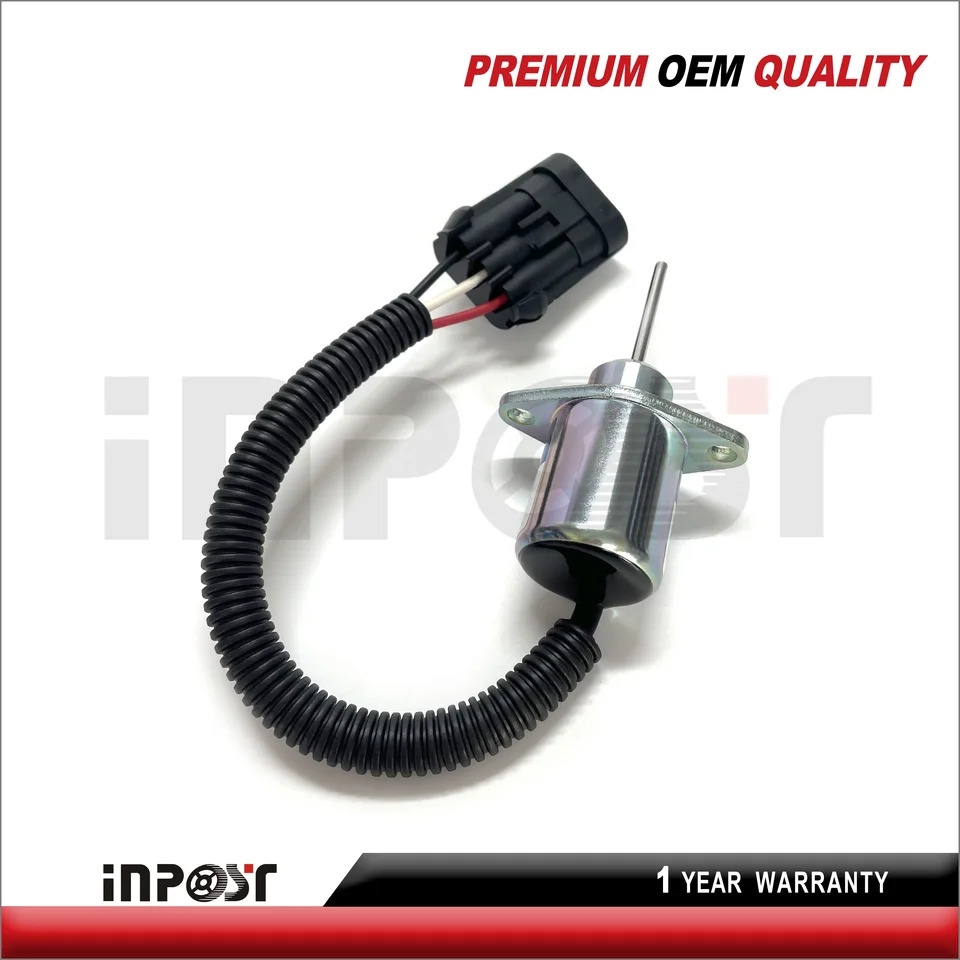 기계 엔진 부품 1G925-60010 12V Bobcat S185 스키드 스티어 1G925-60011 31143301-406 정지 솔레노이드 6691498