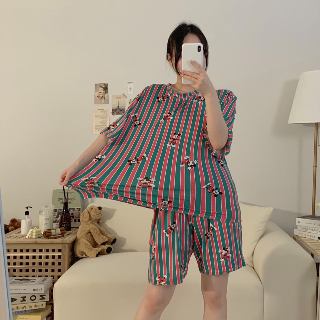 치즈 디즈니 반팔 잠옷세트 커플 파자마 빅사이즈 잠옷 파자마 구매팁