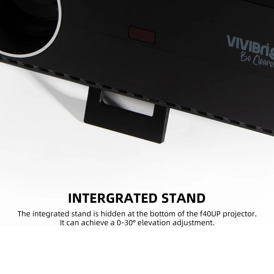 VIVIBRIGHT 프로젝터 F40UP 스마트 안 드 로이드 wifi led 레이저 1080p 휴대 전화 proyector 무선 프로젝션