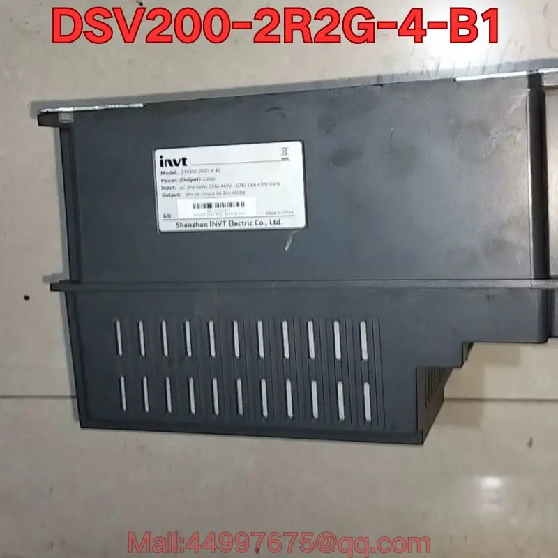 리퍼 DSV200-2R2G-4-B1 서보 드라이브 기능 리퍼가 정상
