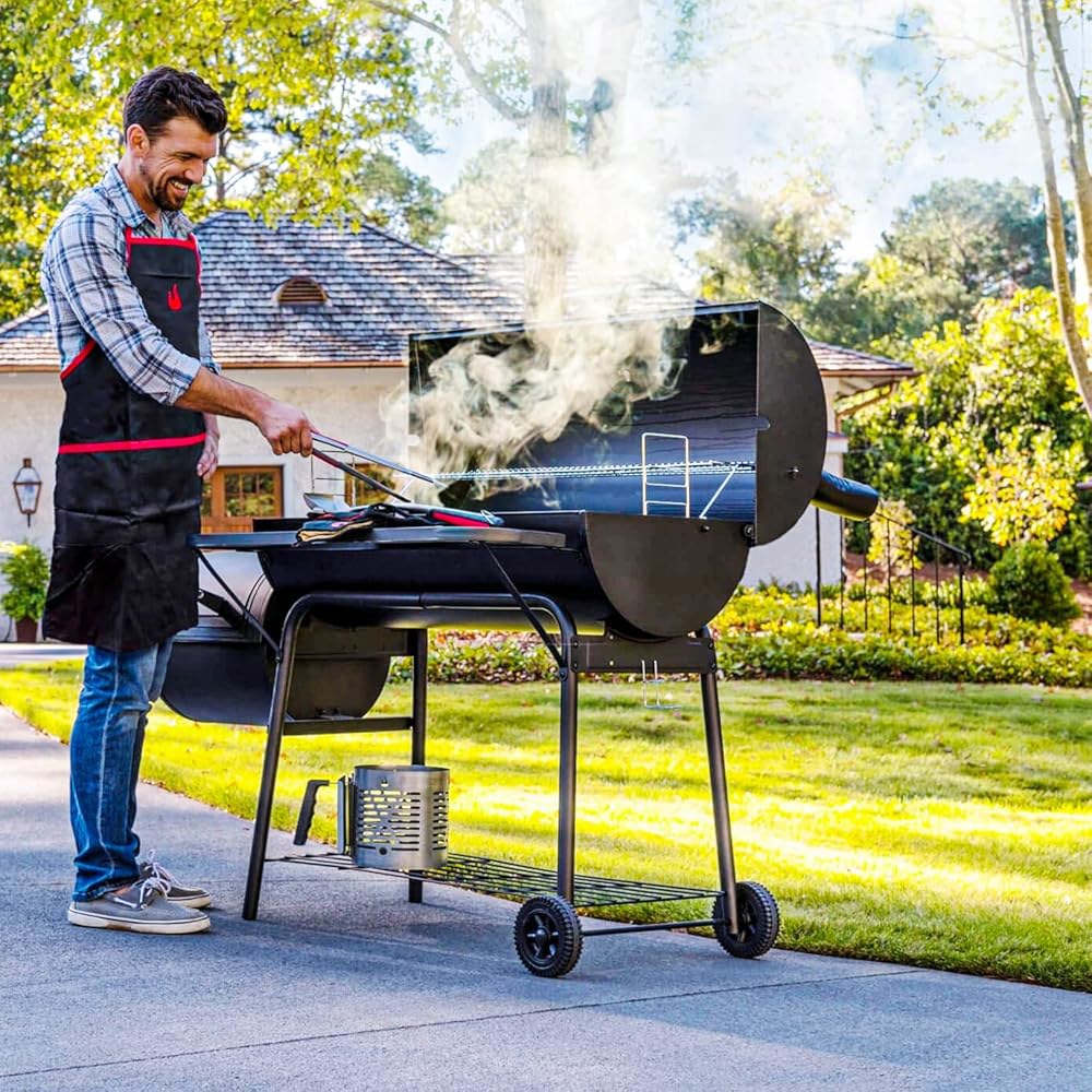 27인치 숯재 팬 교체용 Char-Griller 1224 1324 2121 2222 2727 2828 2929, Charbroil 17302056 그릴 그레이트 2pcs 행거 - 상세 이미지 2