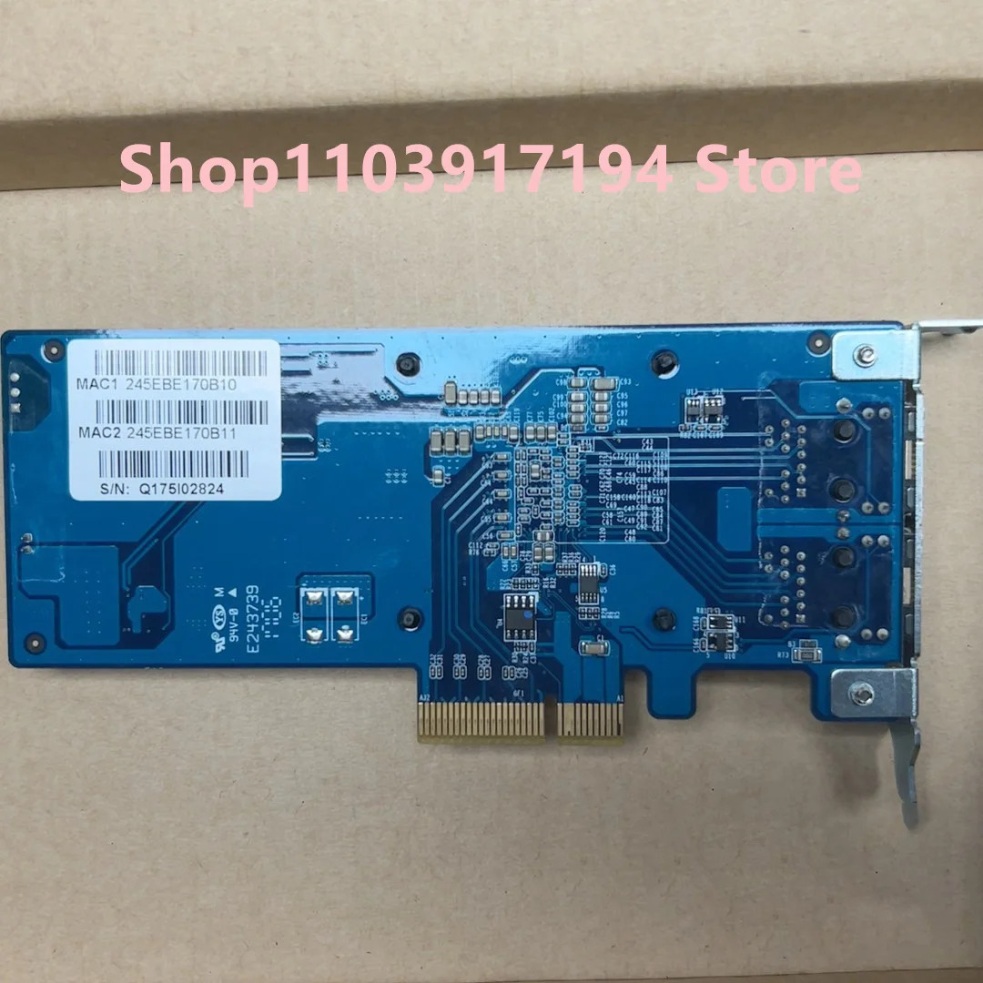 QNAP LAN-10G2T-X550 듀얼 포트 네트워크 카드기가비트