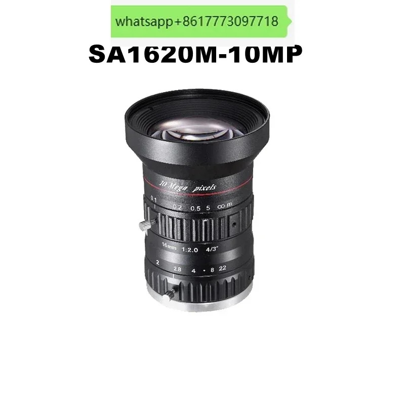 SA1620M-10MP 1천만 픽셀 고정 초점 16mm 4/3인치 C-포트 산업카메라 렌즈