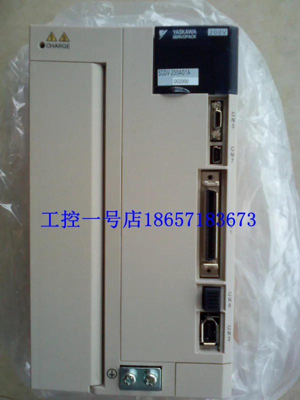 Yaskawa 서보모터 3KW SGM호환GV-30ADC61 드라이버 SGDV-200A01A 세트