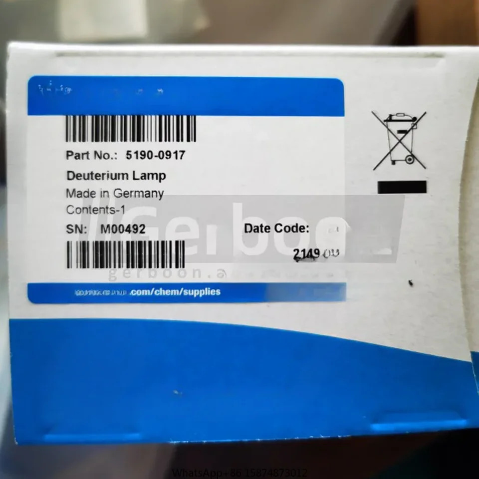InfinityLab 중수소 램프 Agilent 5190-0917 오리지널 교체 L2D2 다이오드 배열 감지기 G4212AG4212BG7117A/B/C
