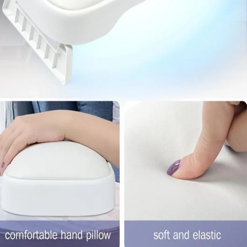 손톱핸드 베개 LED 램프 젤 네일UV 손톱 받침대 패드 네일아트 기계 네일 장비 30LED