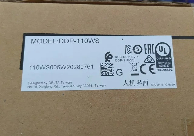 델타 DOP-110WS DOP-110CS DOP-110IS 오리지널 터치 스크린 포장 신