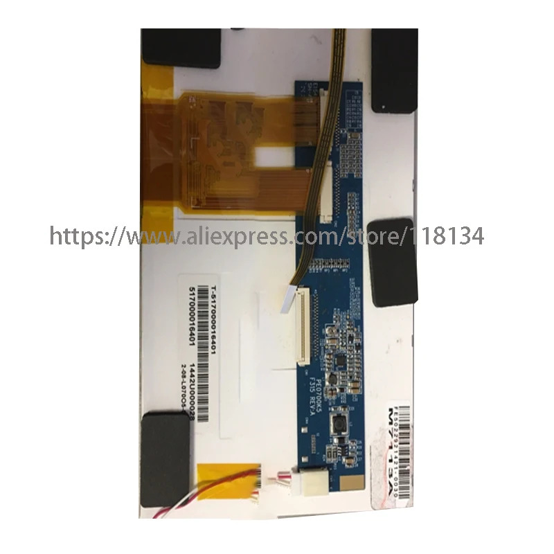 7.0 인치 산업lcd 화면 418000022303 1102 T-517000016401 20001085-00 fg0700k5ddswb3 LCD 디스플레이 터치 스크린 포함