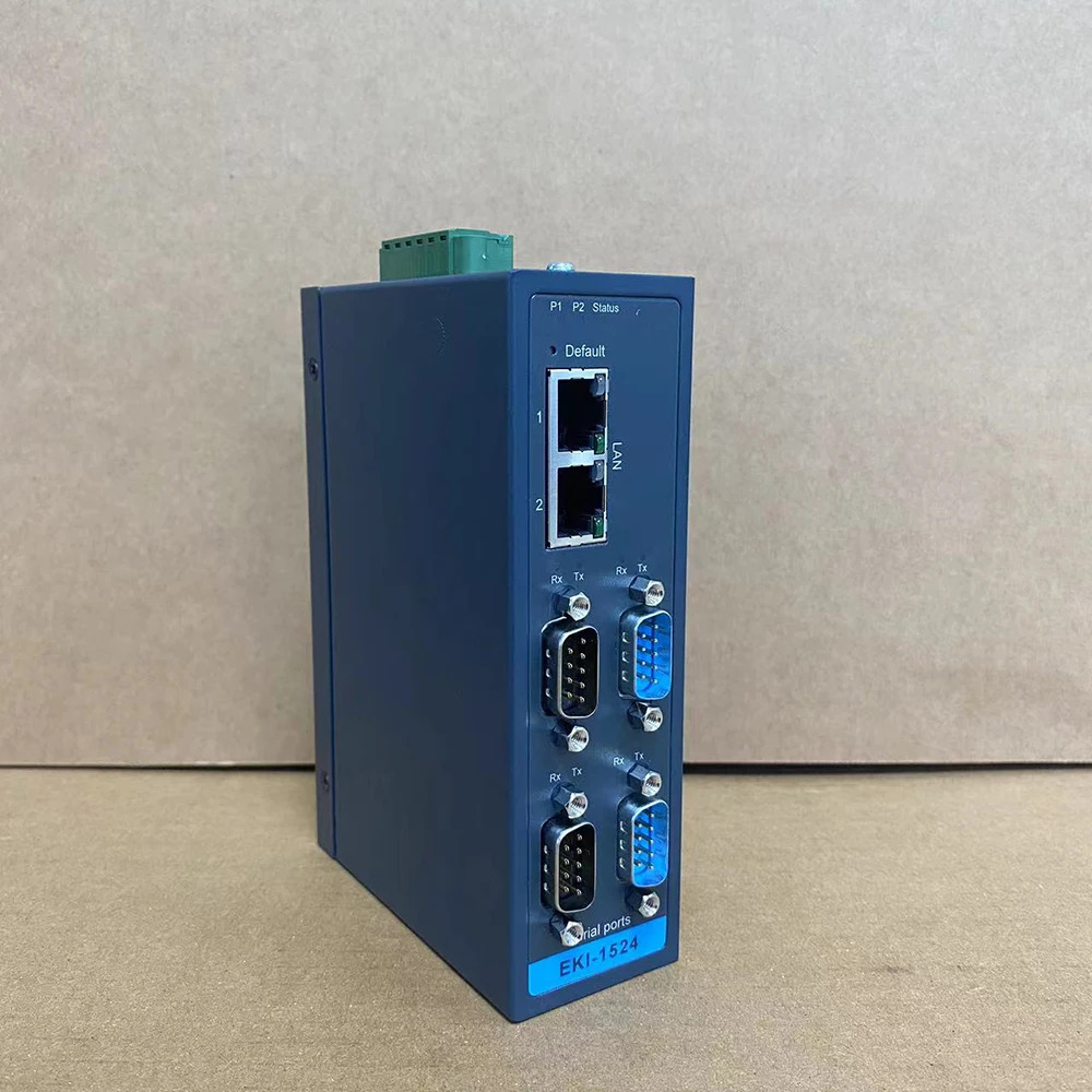 어드밴텍 오리지널 EKI-1524-CE 4포트 RS-232/422/485 직렬 포트 장치 네트워킹 서버용