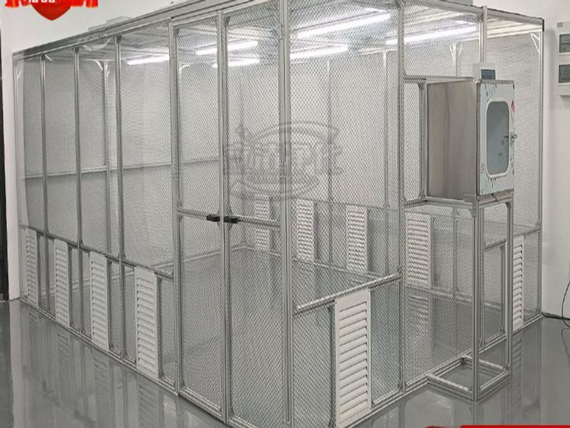 산업용 부스 크린룸 무균대 반도체 클린룸 도장 투명 단인용 스프레이 먼지 폭 부직포 - 상세 이미지 2