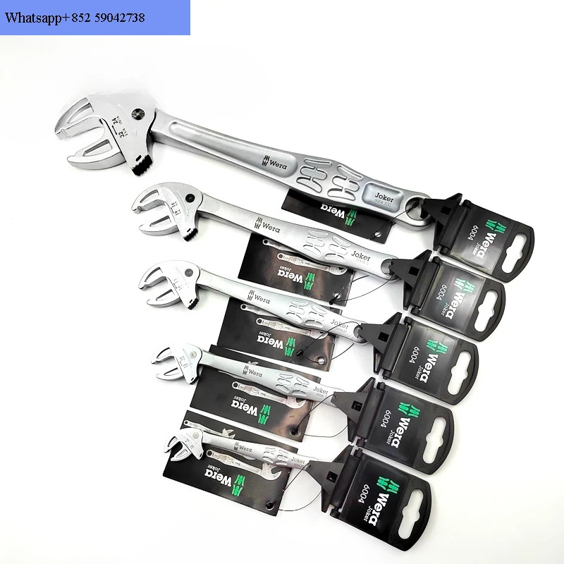 독일 베라 6004 조커 자체 조정 래칫 오픈 엔드 렌치 S M L XL XXL