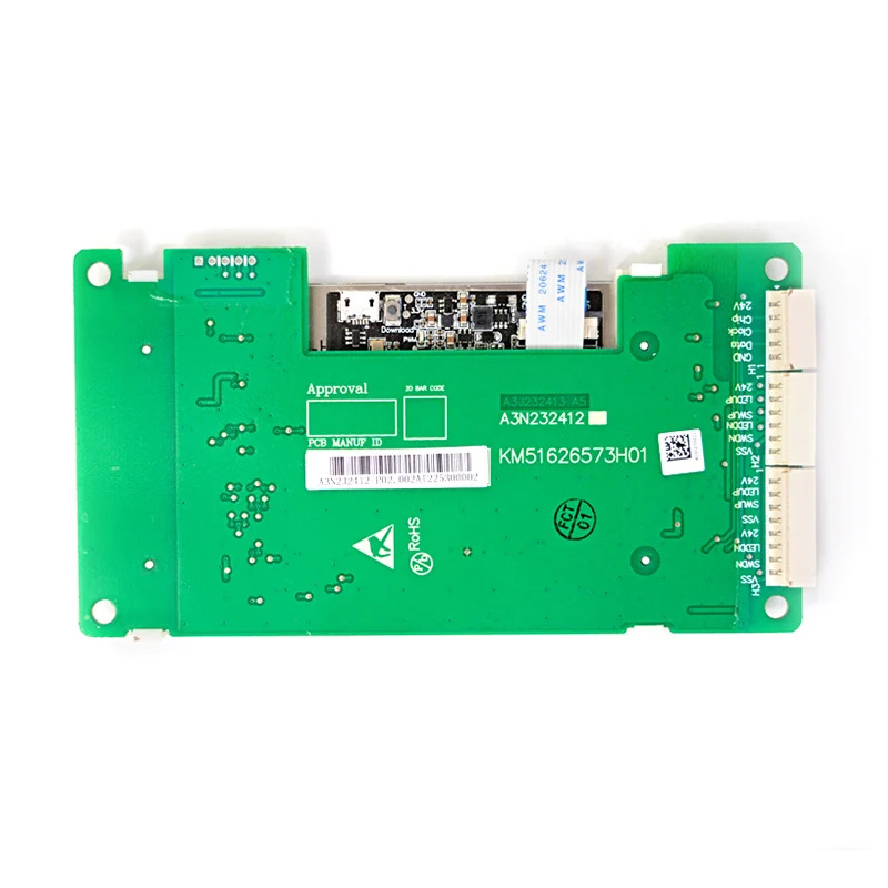 코네 엘리베이터 LCD 블랙 스크린 외부 호출 KM51626573H01/A3N232412P01/P02 디스플레이 보드