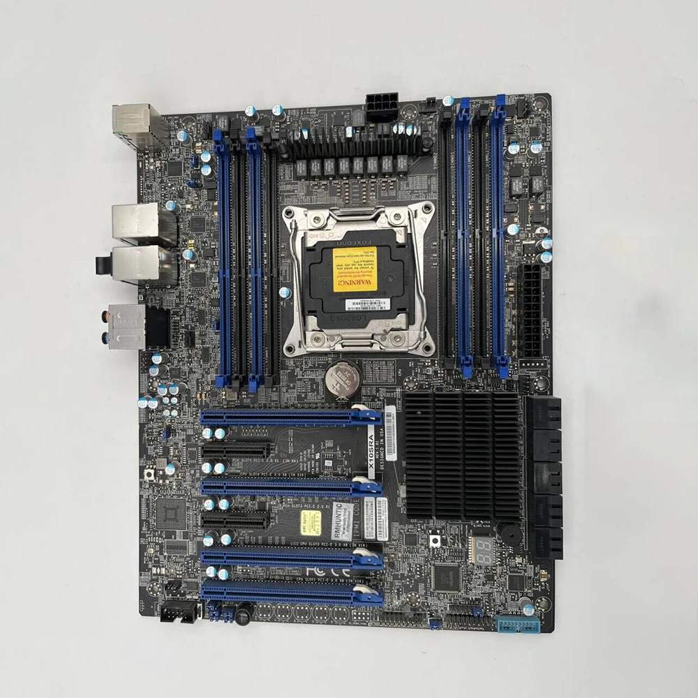 슈퍼마이크로 마더보드 Xeon E5-2600/1600 v4/v3 코어 i7 LGA2011 DDR4 PCI-E 3.0 SATA3 X10SRA