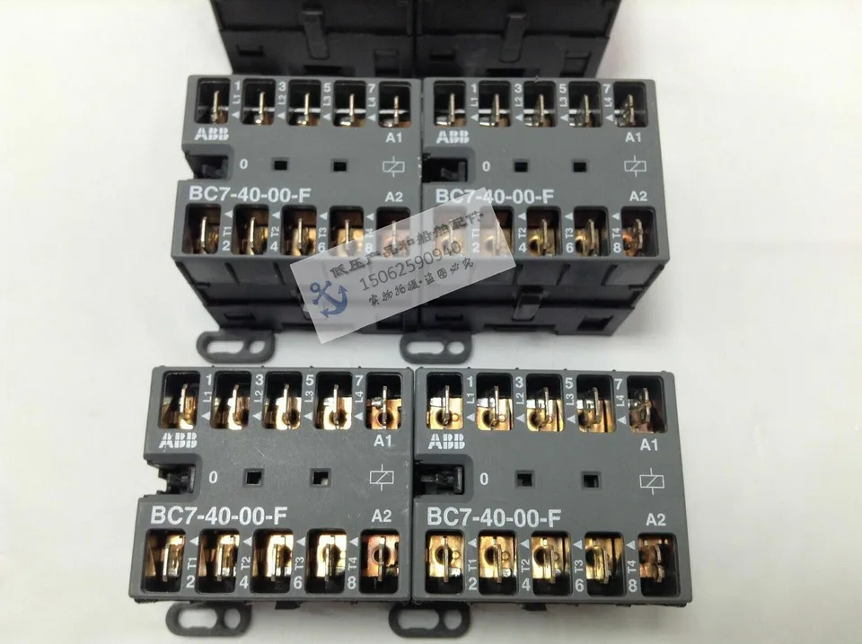 오리지널 ABB 접촉기 BC7-40-00-F 코일 전압 24VDC 220VDC 신