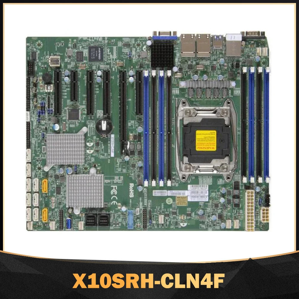Supermicro X10SRH-CLN4F마더보드 E5-1600/2600 V3/V4 군 LGA2011