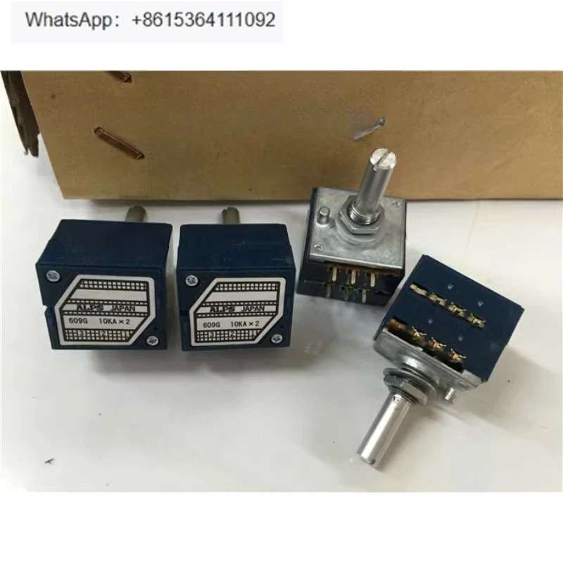 RK27 이볼륨 전위차계 A5K A10K-25MM 원형 핸들 6핀