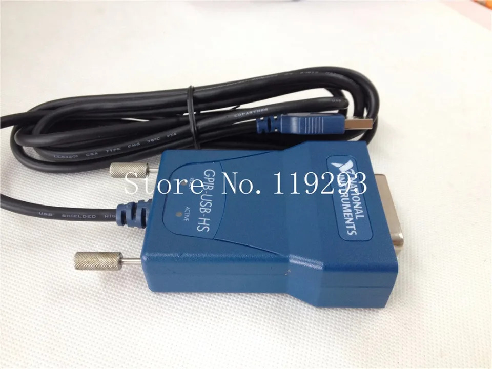 SAU.S. NI GPIB-USB-HS GPIB-USB 연결 케이블 아래 그림 참조